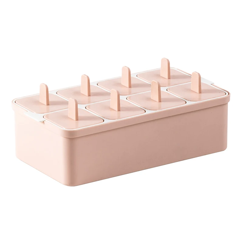 

Homemade Creative Ice Cream Popsicle Mold DIY Mold For Reusable Frozen Ice Cream Rectangle Popular Frozen Baking Making Tool