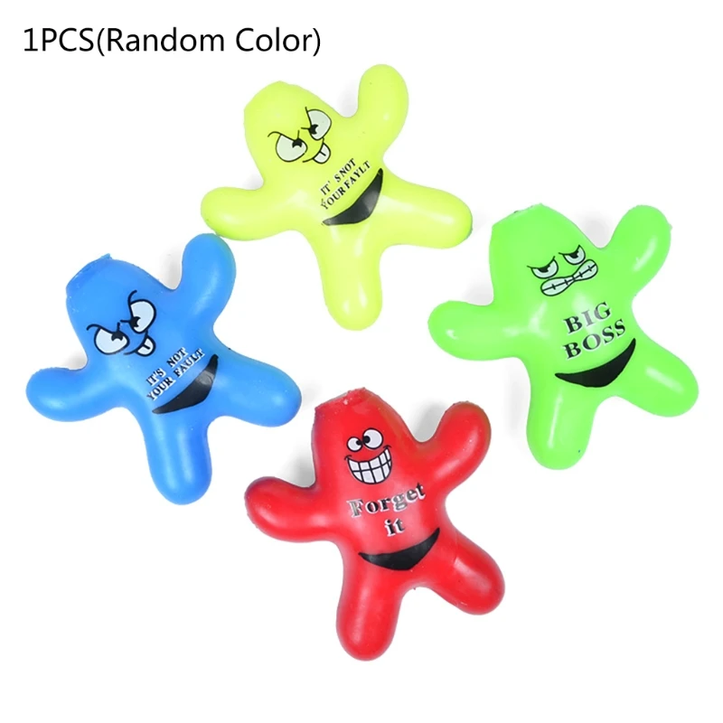 

808E Healthy Toy Funny Gadget Anti Stress Face Reliever Vent Ball Relief Pressure Balls Anxiety Relief Gift for Children