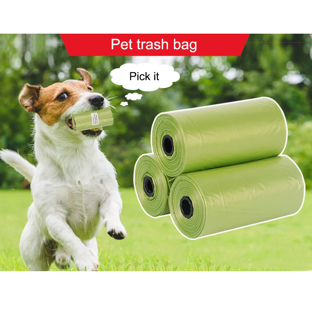 15 шт. мешки для сбора и очистки домашних животных собак кошек мусора Защита