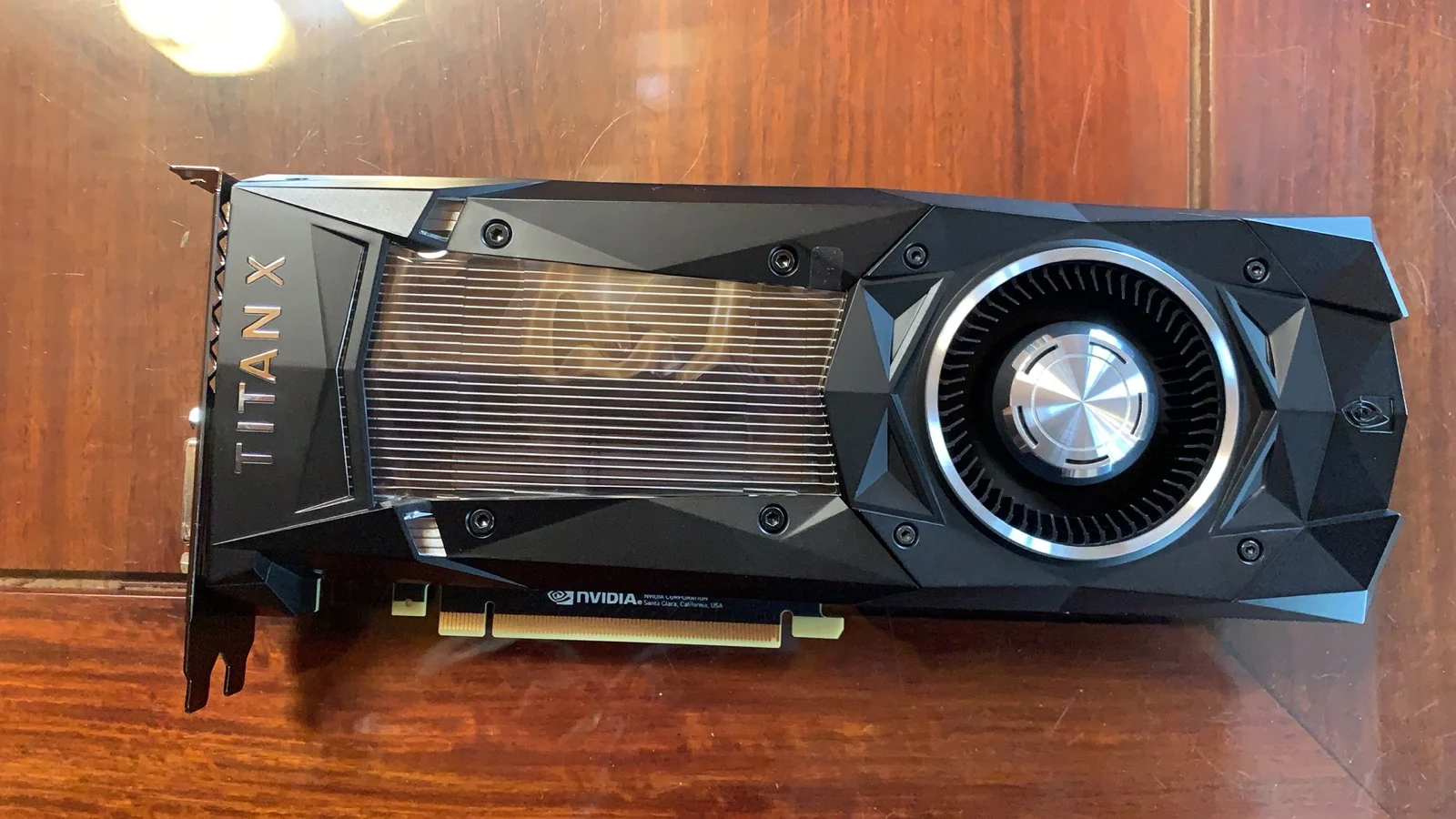 NVIDIA titan X 12G Паскаль x научных вычислений глубокий обучающая игра делает