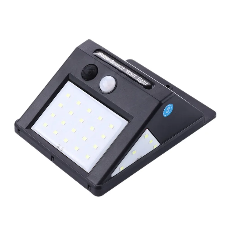 Прямая поставка светодиодный датчик движения PIR на солнечной энергии настенный