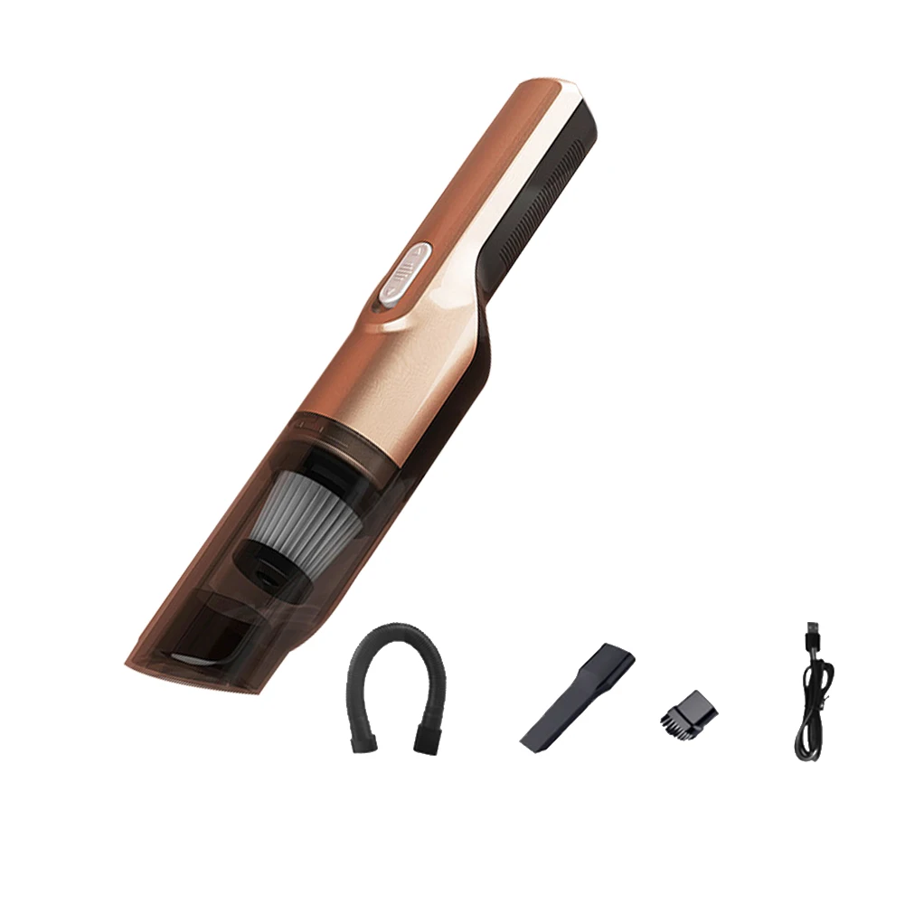 

Mini Handheld USB Rechargeable Portable Cleaning Tool Accessories Car Vacuum Cleaner Strong Suction Multifunctional Home Office