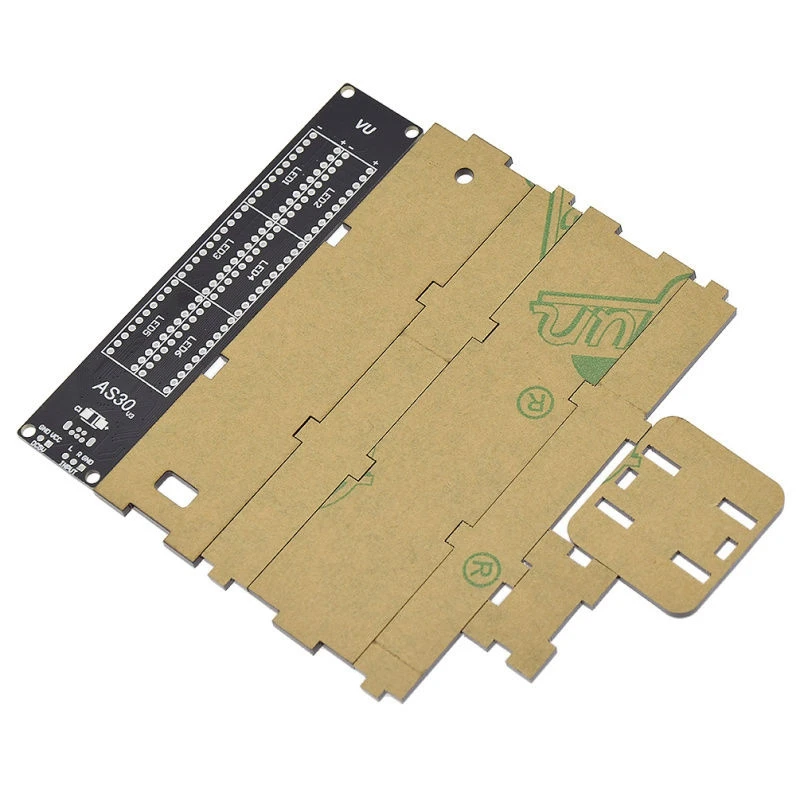 DIY AS30 30 сегмент стерео музыкальный спектральный анализатор светодиодный дисплей