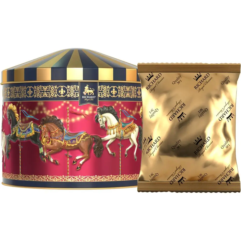 Чай Richard &quotRoyal Merry-Go-Round&quot черный крупнолистовой 100 гр |