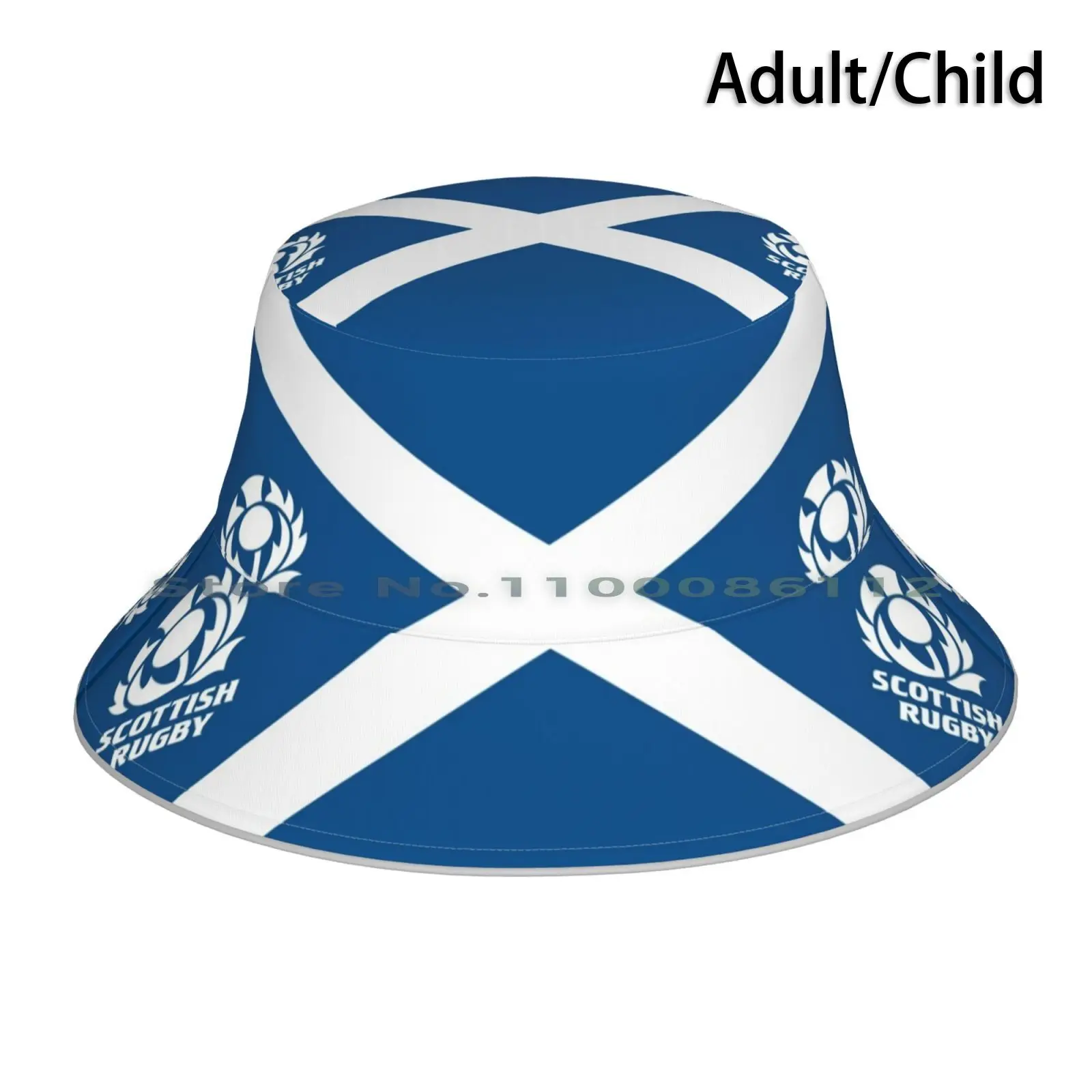 

Scottish Rugby Logo On Flag Bucket Hat Sun Cap Scotland Scottish Rugby The Thistle Thistles Six Nations 6 Nations Edinburgh