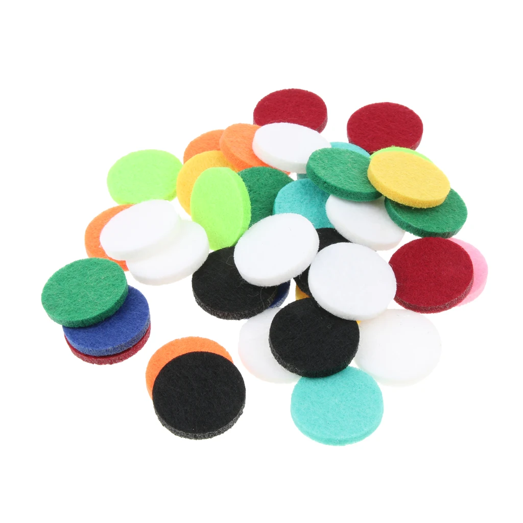 

Pack of 48 Replacement Refill Pads Aroma Essential Oil Diffuser Necklace