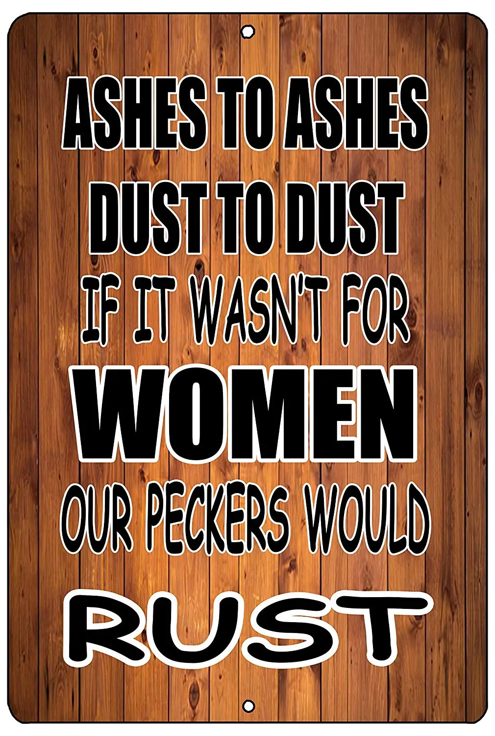 Забавный саркастический металлический оловянный знак украшение стены человек