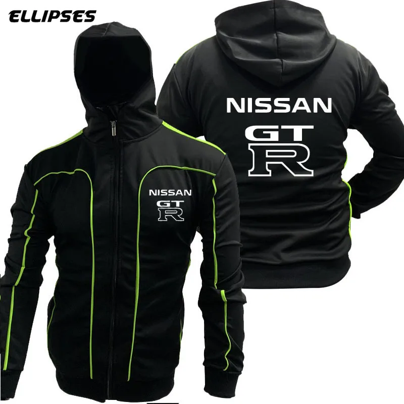 Nissan Логотип гоночная команда для мотокросса толстовки Спорт на открытом воздухе