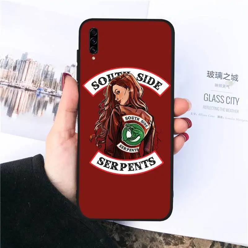 

South side Serpents snake Phone Case For Samsung galaxy S 21 20 10 8 A 51 71 50 21s 70 40 20 20e note 10 plus Ultra 5g fe