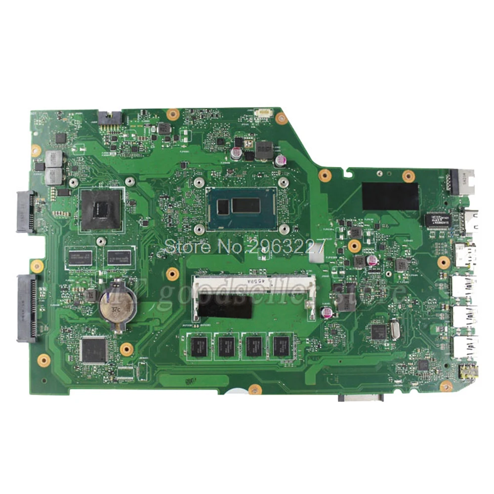 X751LD материнская плата REV: 2 0 I3 4010 GT820 DDR3 для For Asus R752L X751L X751LN ноутбука плата|motherboard for