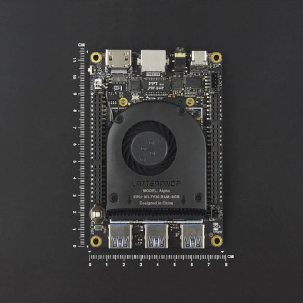 Материнская плата LattePanda AlphaPanda Alpha 800s для Intel 8 го m3 8100y 3 4 ГГц двухъядерный ATmega32u4