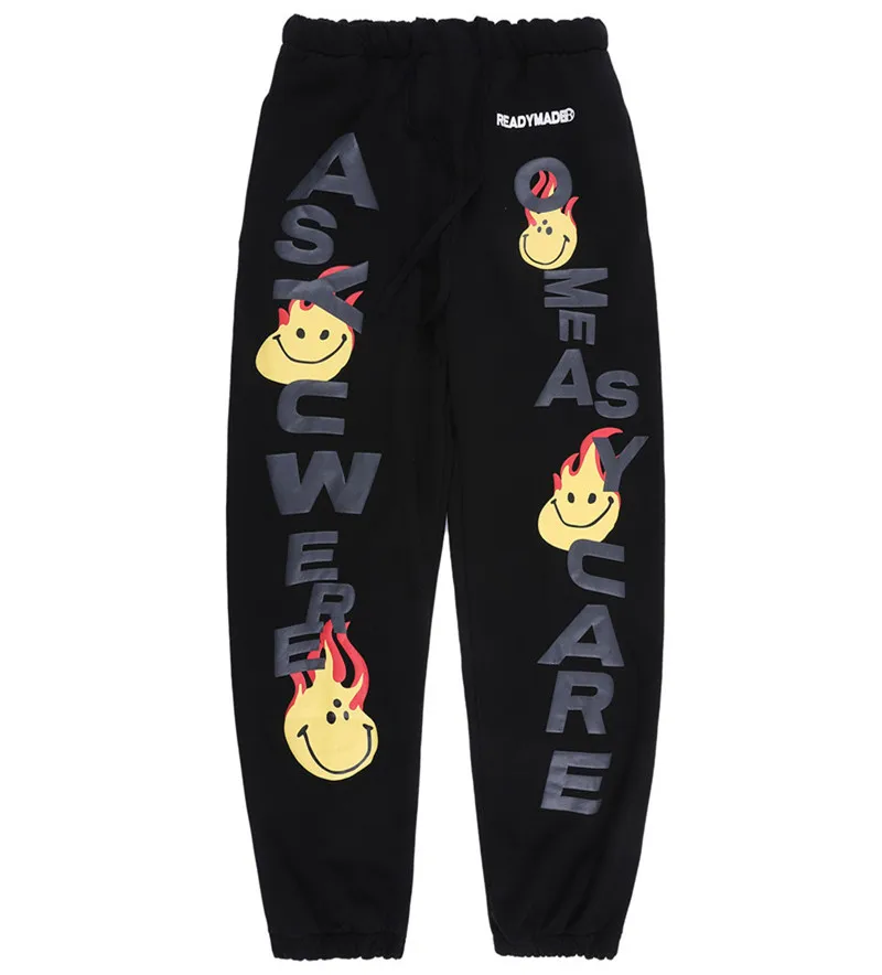 

Спортивные штаны 2020ss для мужчин и женщин, цифровая прямая печать, повседневные джоггеры Kanye West, готовые к использованию