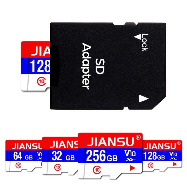 Memory Card 256GB Micro Flash drive 8gb 16gb 32gb C10 Mini SD Card High speed Micro V10 sd card 128gb 64gb 32gb class 10 6