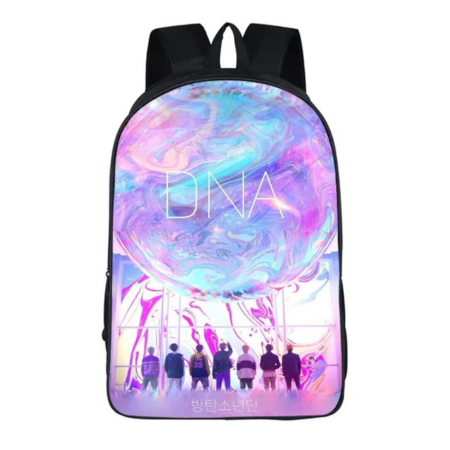 backpack 17 Школьный рюкзак Sac A Dos Kpop K-pop K Pop школьный рюкзак для девочек-подростков - Цвет: backpack 17