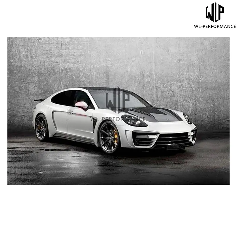 Высококачественные чехлы на передние капоты двигателя из углеродного волокна 971