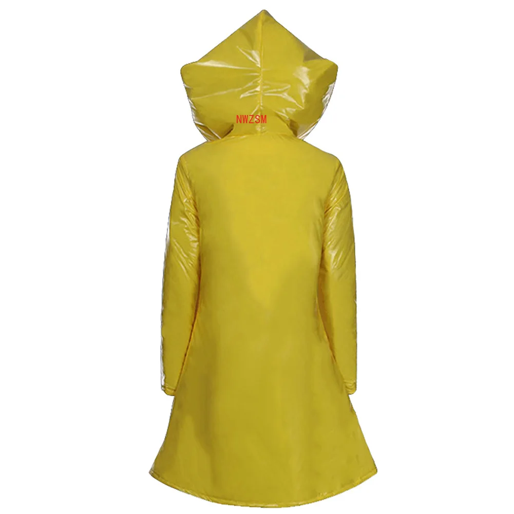 

Little Nightmares 2 Six Cosplay Costume Outfit Uniform Halloween Suit Raincoat