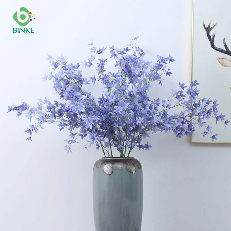 

Orchid Artificial Flowers Silk Flowers for Crafting Wedding Flowers Home Decoration Accessories Valentines Day Gift
