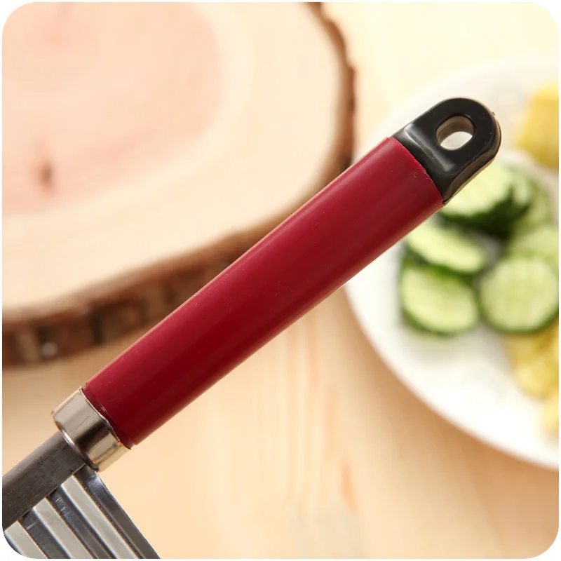 Картофель фри резак аксессуары для кухни из нержавеющей стали зубчатое лезвие