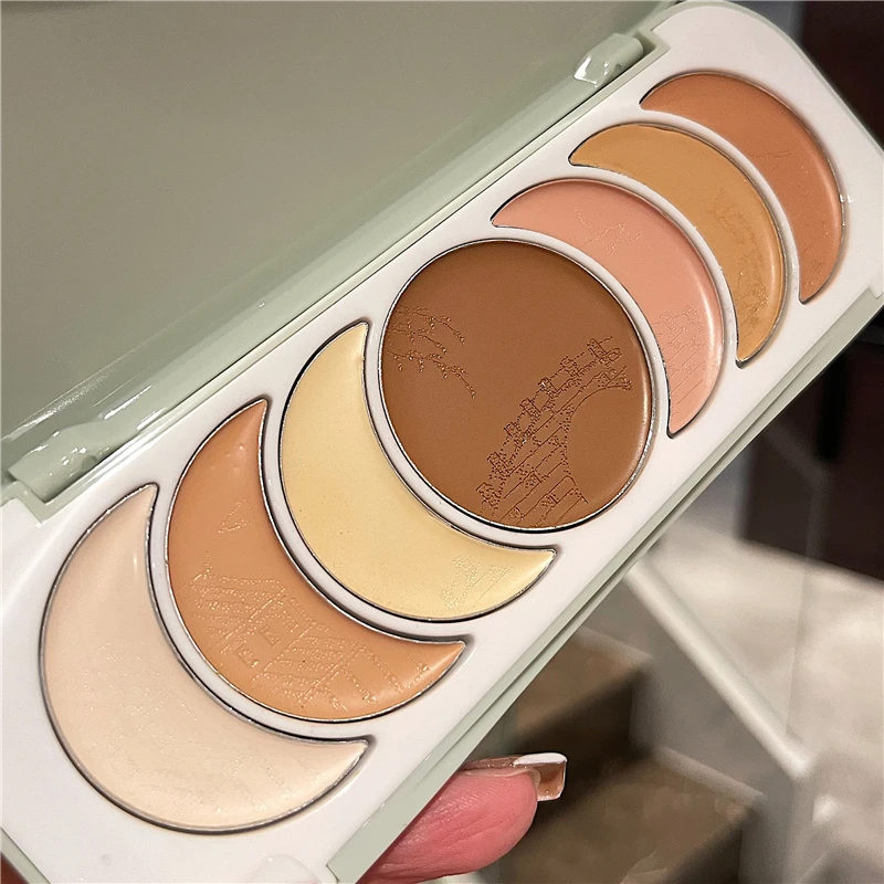 7color Natural Professional Concealer Palettes makeup Facial Face Cream Cosmetic make up kit contour powder wholesale | Красота и