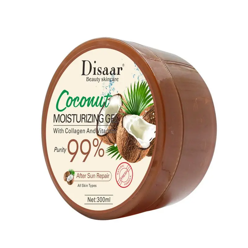 

99% coconut moisturizing gel, facial cream for skin care, retractable fine lines, moisturizer for the pores, day cream 300ml