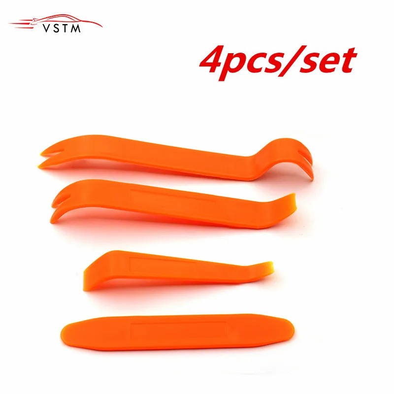 4 шт./лот пластиковые инструменты для демонтажа автомобильного радио дверного