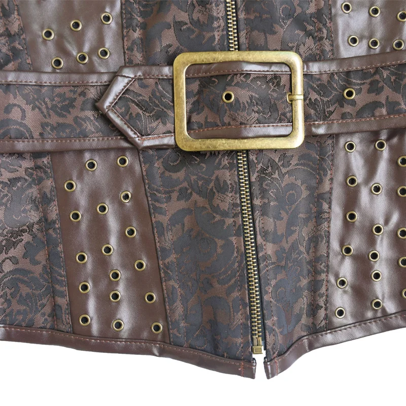 Корсет Wechery в стиле стимпанк топ готическая одежда сексуальные корсеты и бюстье