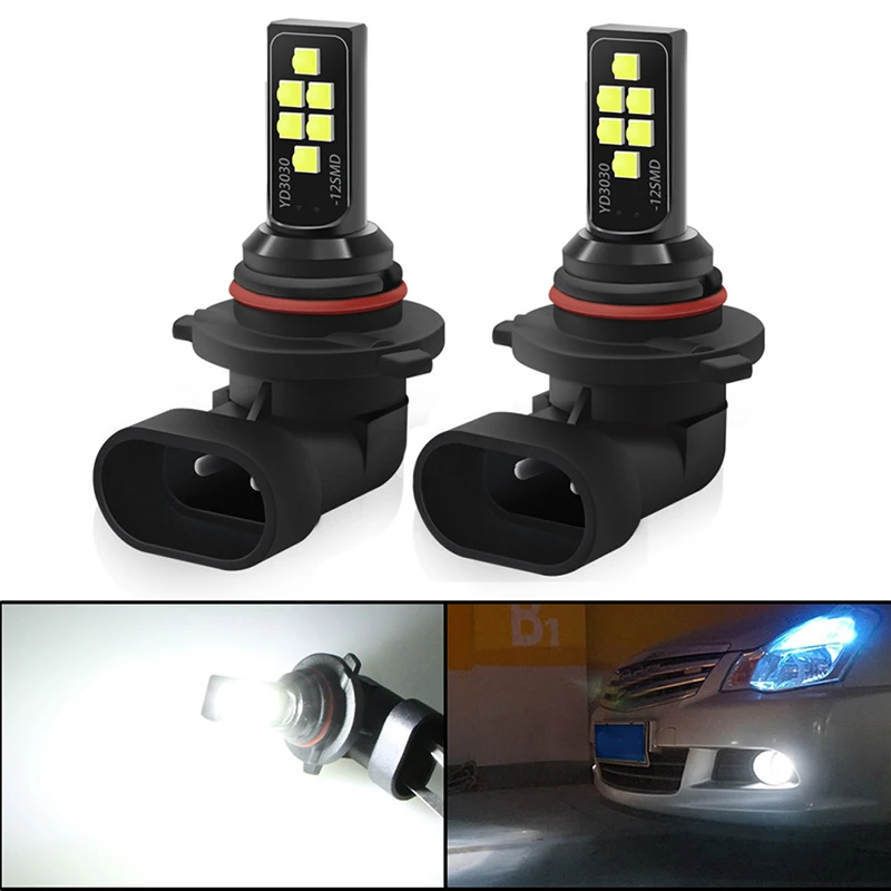 

6000K White H4 H7 H8 H11 9005 9006 CSP LED Car Headlight Fog Light Bulbs