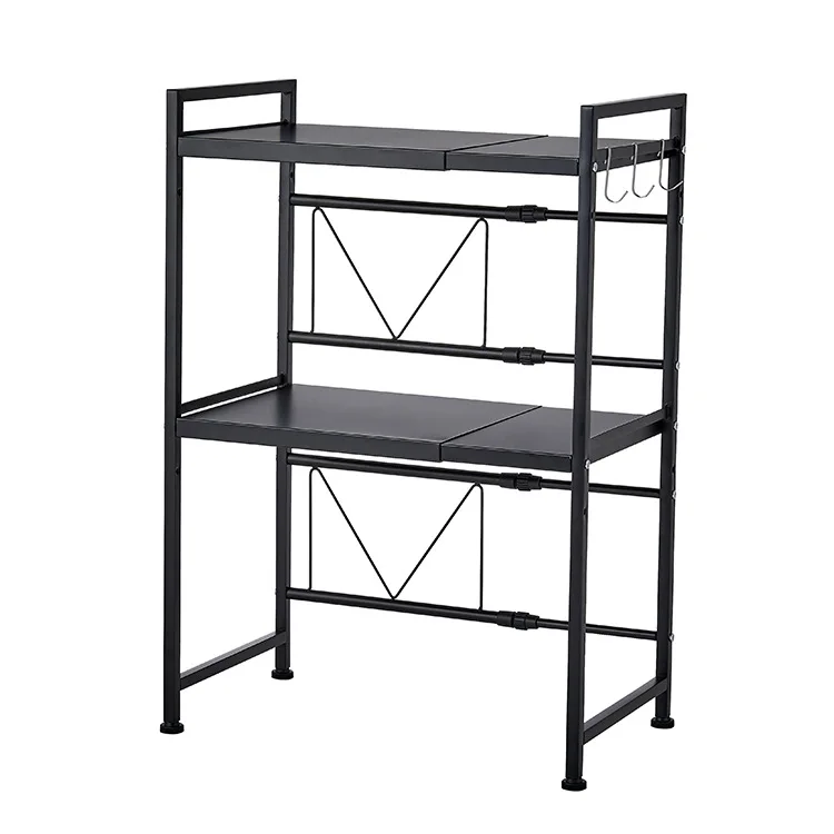 

Kitchen Microwave Oven Rack Storage Shelf Organizer Holder Movable Cabinet Dish Shelving Home Appliances Printer Rack