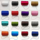 Лидер продаж 0,50,81,01,52,0 мм вощеный шнур, вощеная нить, веревка, ремешок, ожерелье, веревка, бисер для изготовления ювелирных изделий своими руками для браслета Шамбала