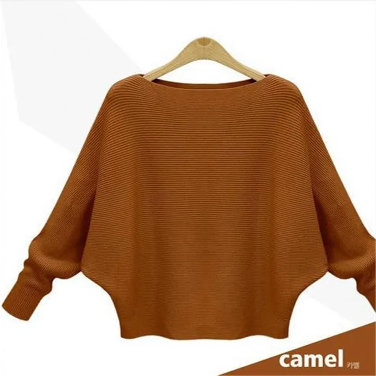 

autumn period and the new Europe and the United States women's long sleeve short word sets led knit sweater batwing coat coat