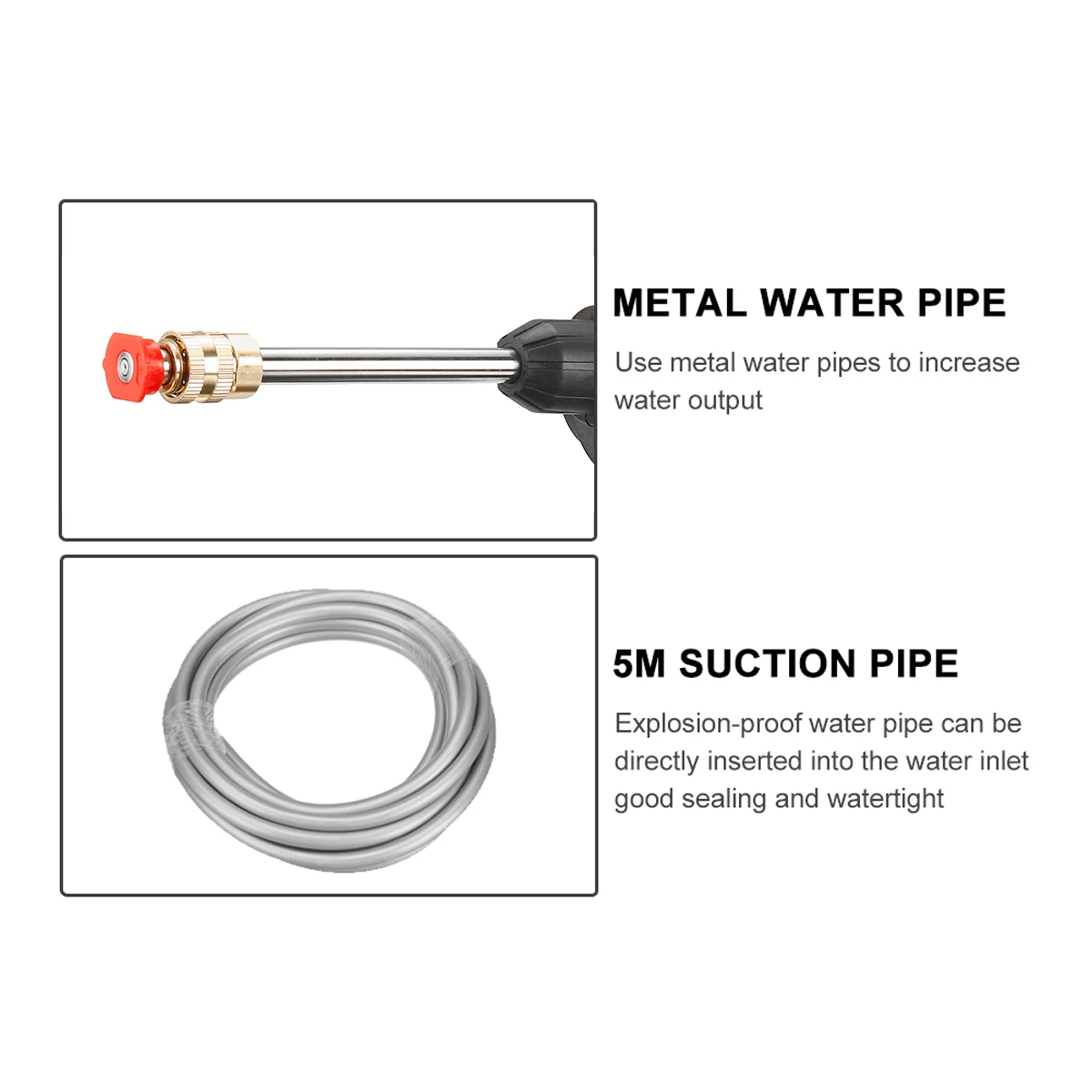Скидка Беспроводная мойка высокого давления, 1500 Вт, 12000 об./мин., 50 бар