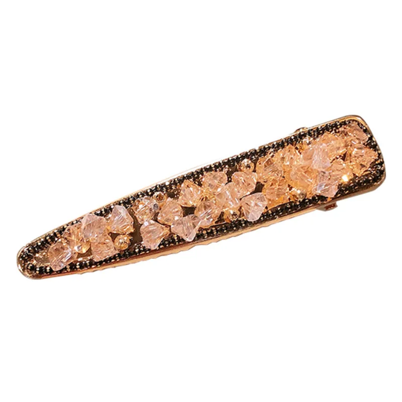 

[Xwen] 2021 New Women Elegant Rhinestone Alloy Hairpin Vantage Hair Ornament Barrettes Hair Clips Hair Accessories OH1139