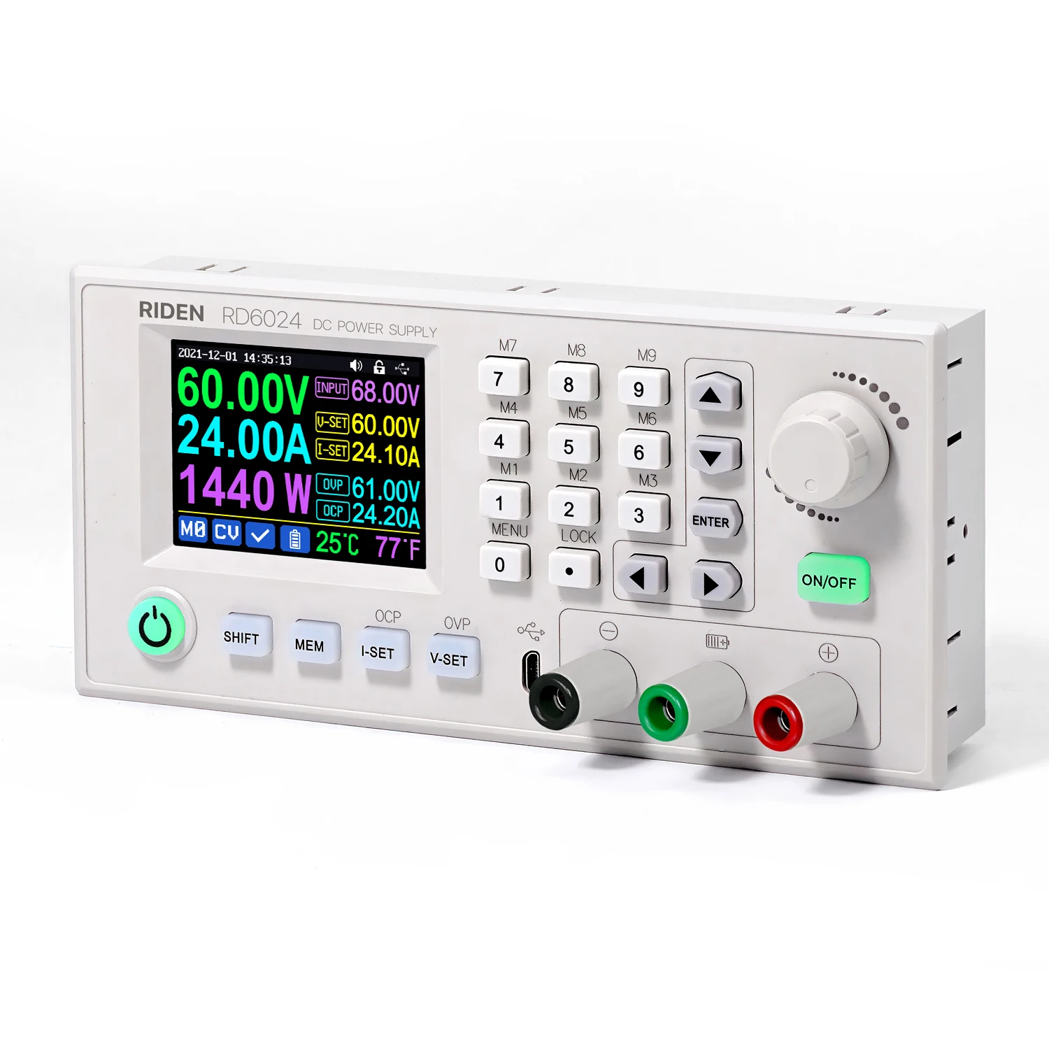 RD6024 RD6024W 60 в 24A USB Wi-Fi DC Регулируемое понижающее напряжение настольное зарядное