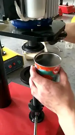 

Manual aluminum beer can seamer machine, tin can sealing machine