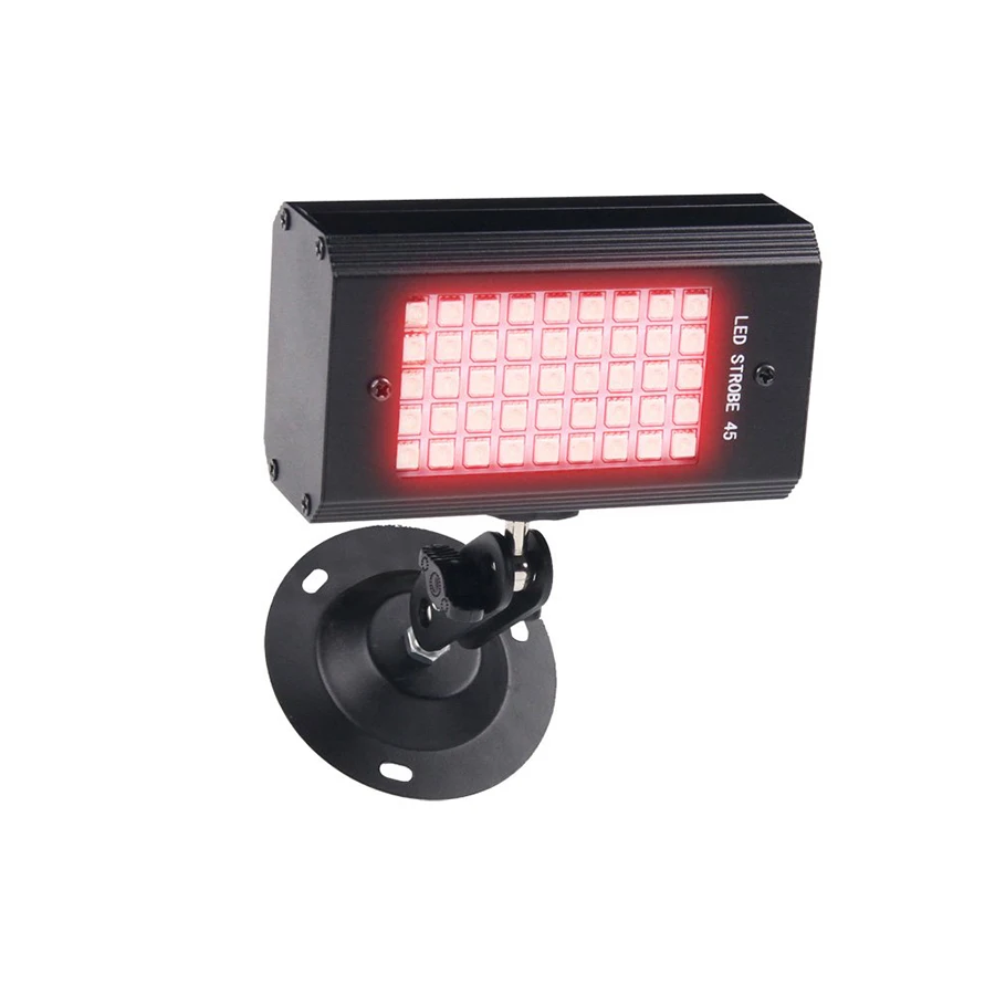 

45 LED RGB Strobe Flash Lights USB 5V Sound Activated Disco DJ Party Holiday Christmas Music Club LED Stage Lighting Effect