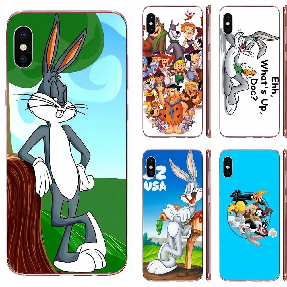 Мягкий ТПУ модный телефон для Samsung Galaxy A51 A71 A81 A90 мобильный A91 A01 S11 S11E S20 Plus Ultra Looney Tunes