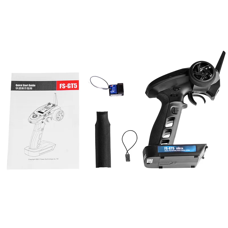 радиопередатчик flysky fs gt5 gt5 24g 6ch rc с рес