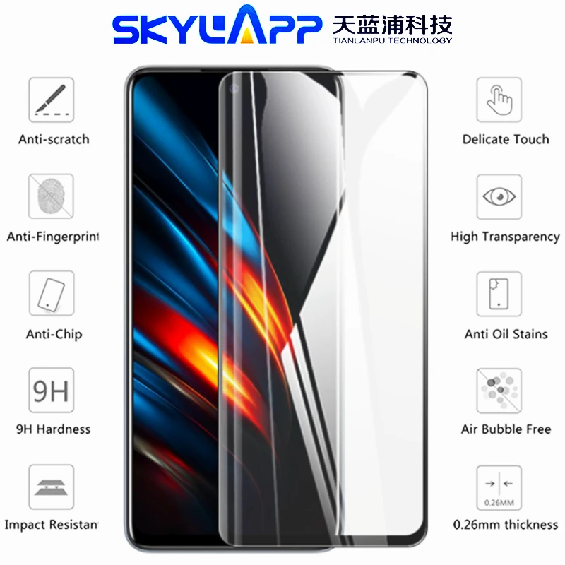 

Защитная пленка для сотового телефона TECNO POVA2 6,9 дюйма HD защитная пленка на весь экран с защитой от царапин Закаленное стекло Бесплатная дост...