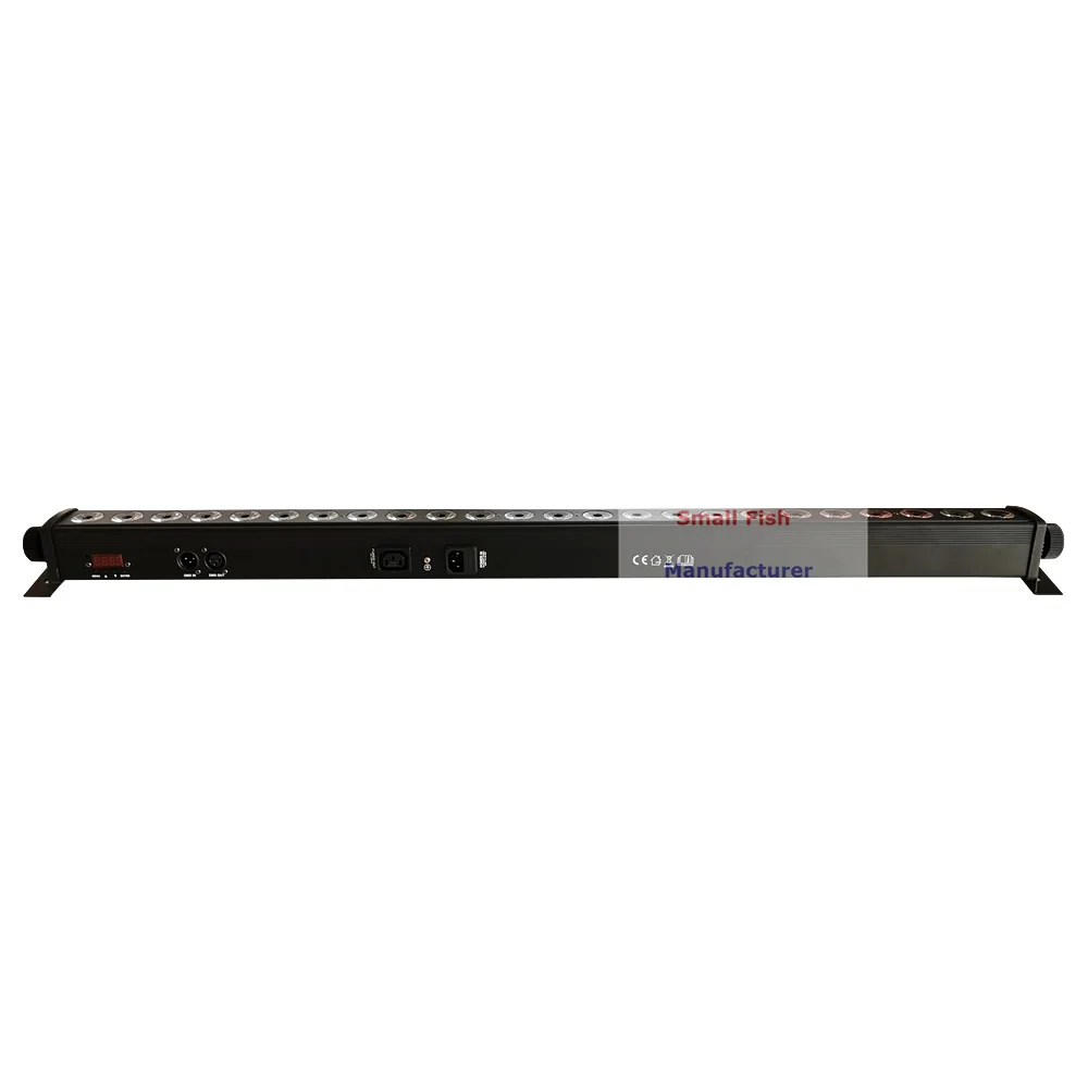 6 шт./лот 24X4W LED RGBW 4в1 настенный светильник DMX светодиодная полоса линия бар для