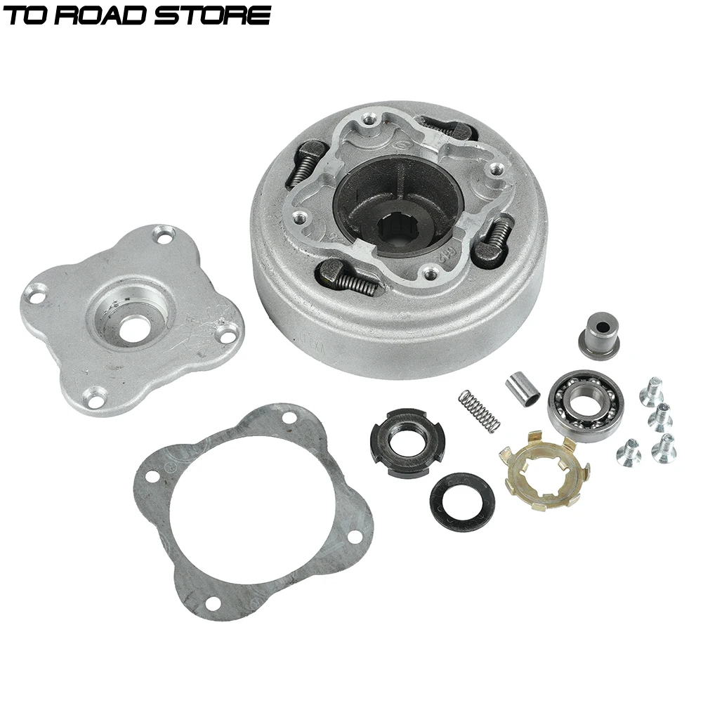 

125cc Complete Manual Clutch Assembly kit For 52.4mm Bore lifan 125cc Start in neutral Horizontal Kick Starter Engines Pirt Bike
