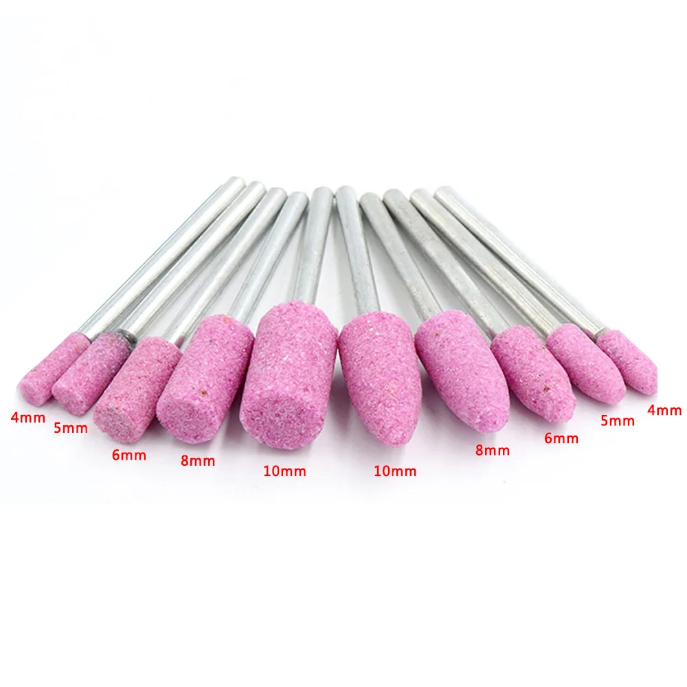 

Accessories Abrasive Mounted Stone 10pcs Parts Rotary Professional Tool