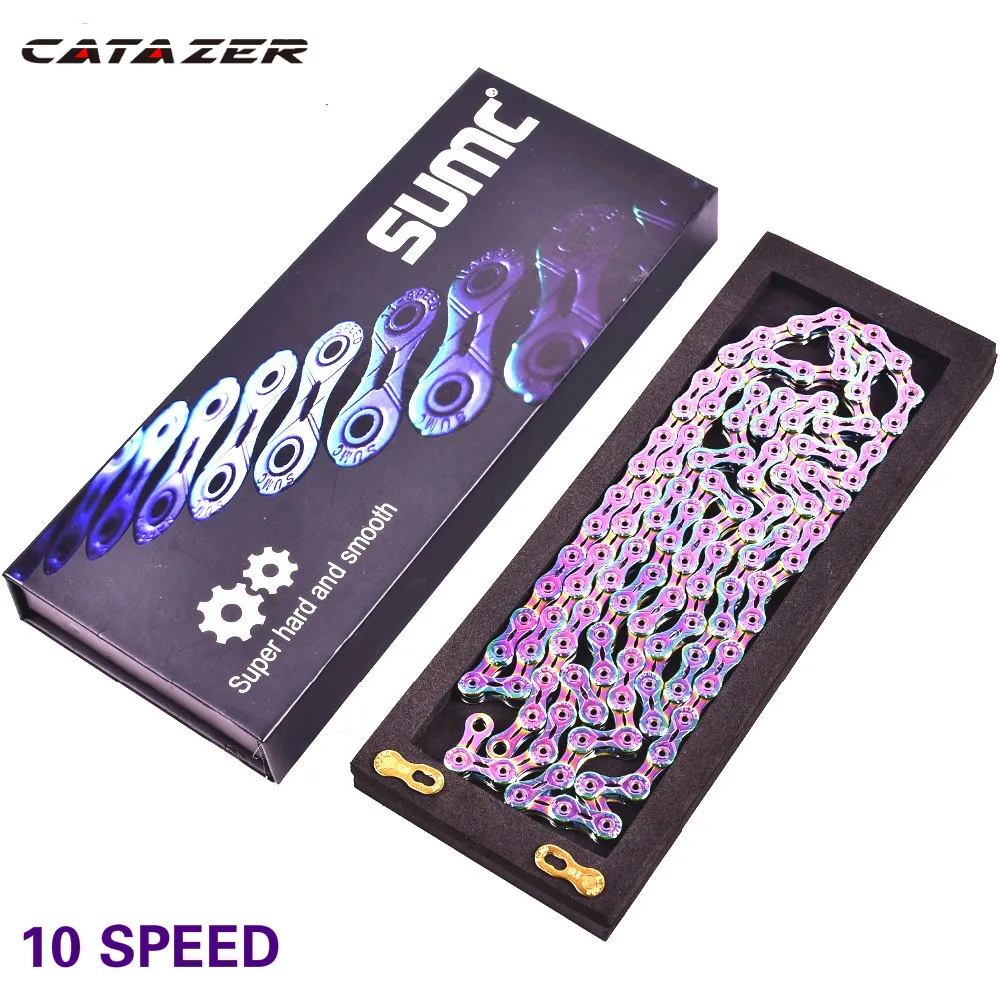 

10 Speeds 116 Links Bicycle Chain SX10EL 10S 20S 30S Chains Mountain MTB 10 Speed Chain for M6000 M610 M780