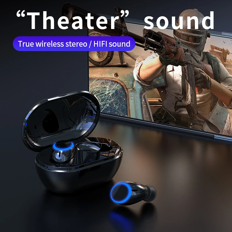

A2 mini bluetooth headset gamer BT5.0 Stereo Wireless headphones with microphone headset