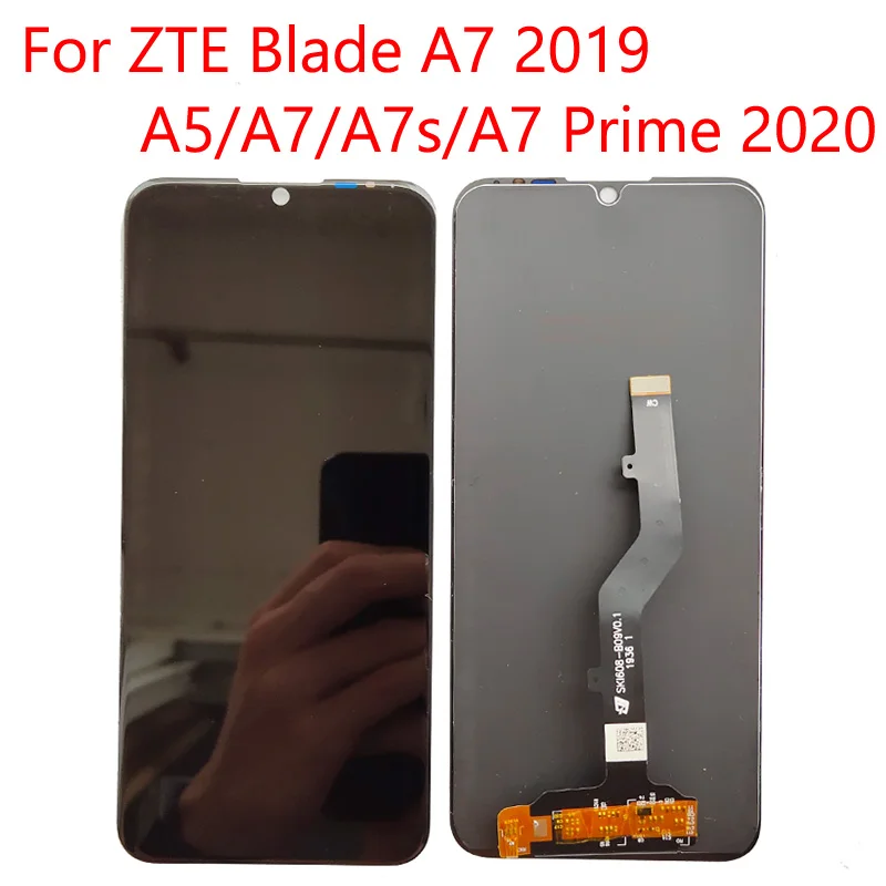Для ZTE лезвие A7 2019 / 2020 A7s A5 полный ЖК дисплей Дисплей с кодирующий преобразователь