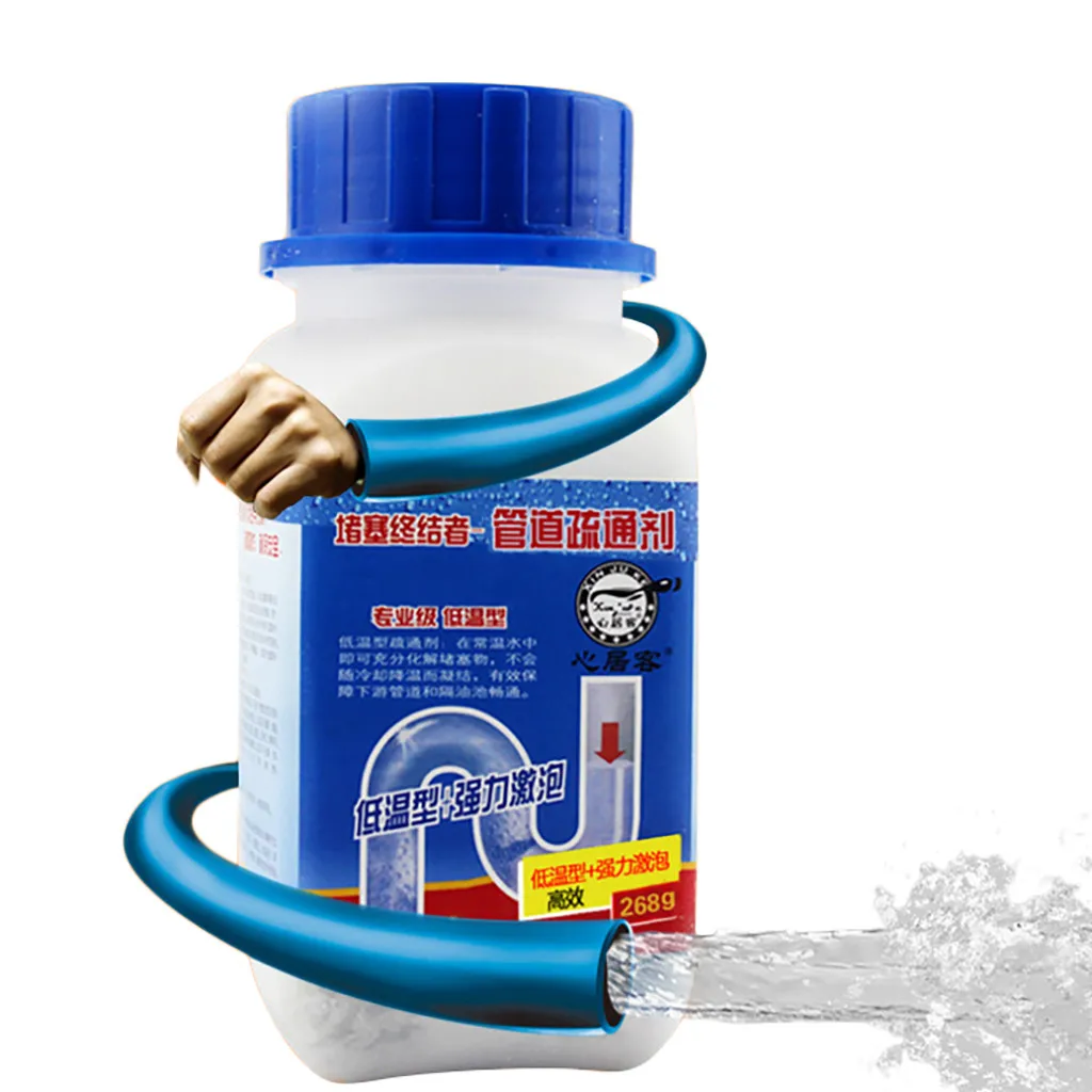 Средство для очистки дренажных труб мощное вспенивание стерилизующее и