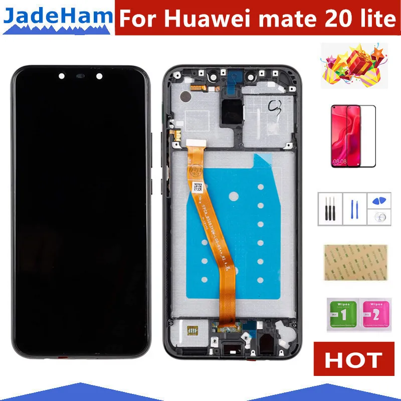 

ЖК-дисплей для Huawei Mate 20 lite, сенсорный дигитайзер SNE-LX1 SNE-L21 SNE-LX3 SNE-LX2 L23, ЖК-дисплей для Huawei mate 20 lite