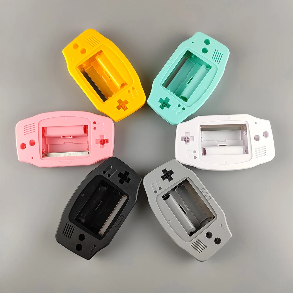 Пластиковый корпус под заказ для GBA IPS V2 ЖК-экран подсветка предварительно