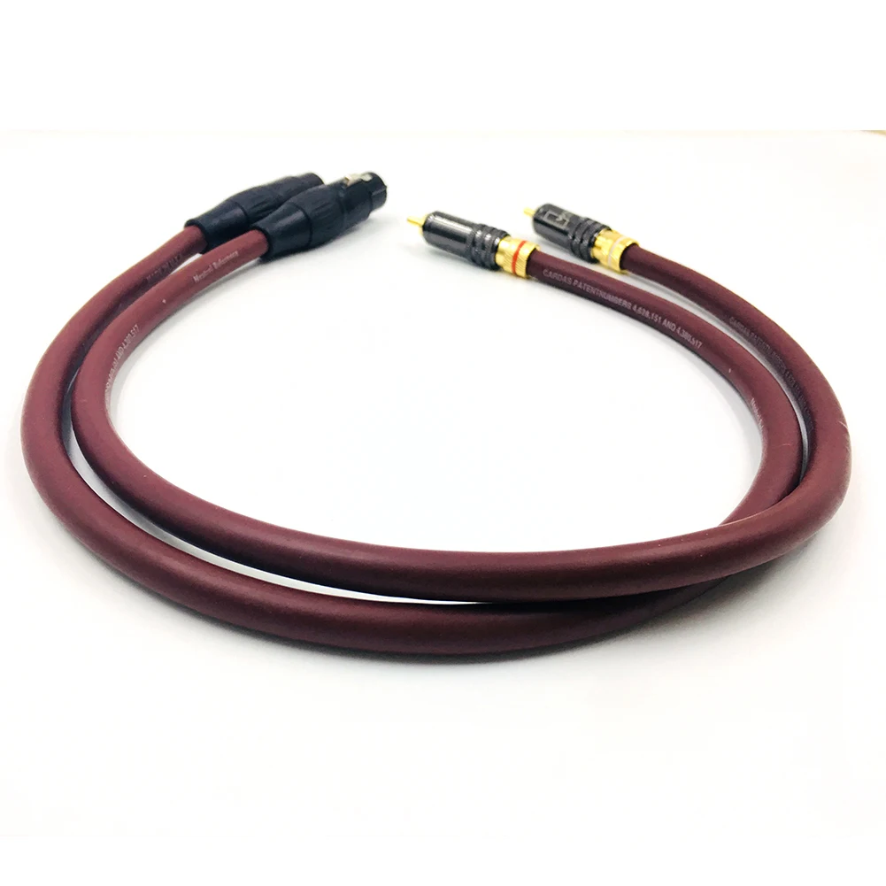 Halданных HIFI WBT-0144 RCA к XLR Женский кабель сбалансированный справочный