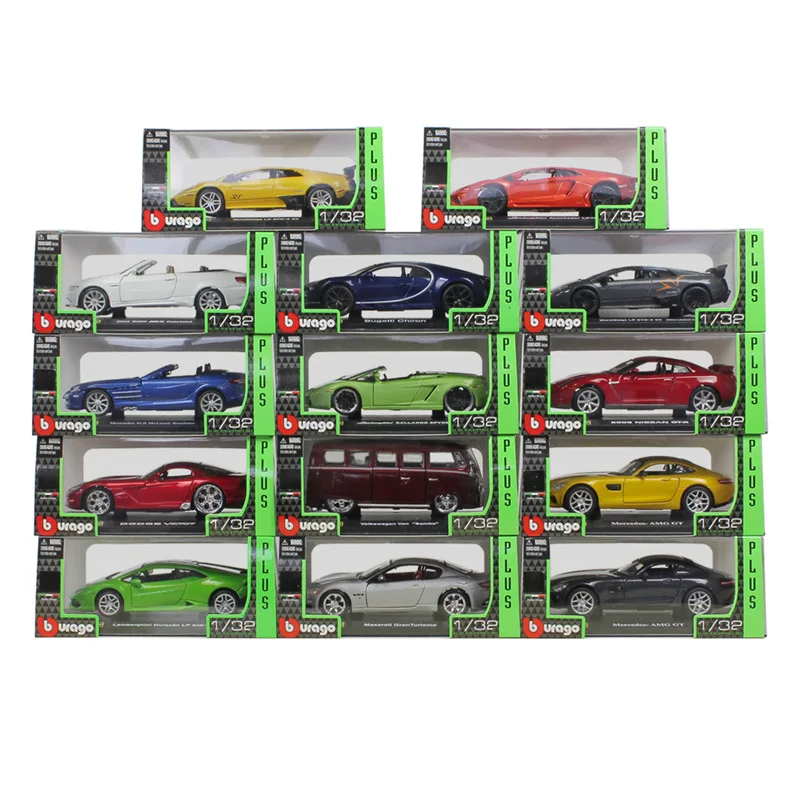 Bburago 1:32 Lamborghini LP610 4 модель автомобиля из сплава оргстекло пылезащитный дисплей