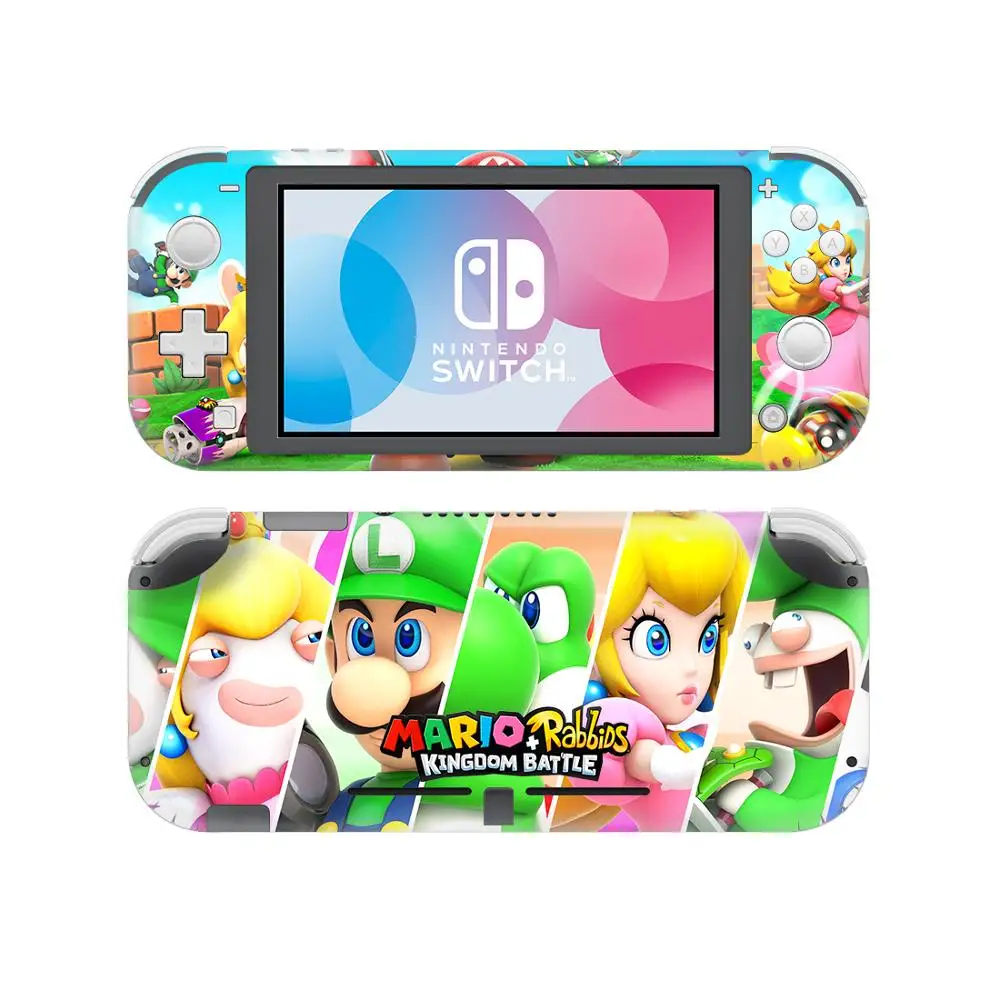 Наклейки на консоль Nintendo Switch Lite виниловые Стикеры для контроллера Mini|Наклейки| |